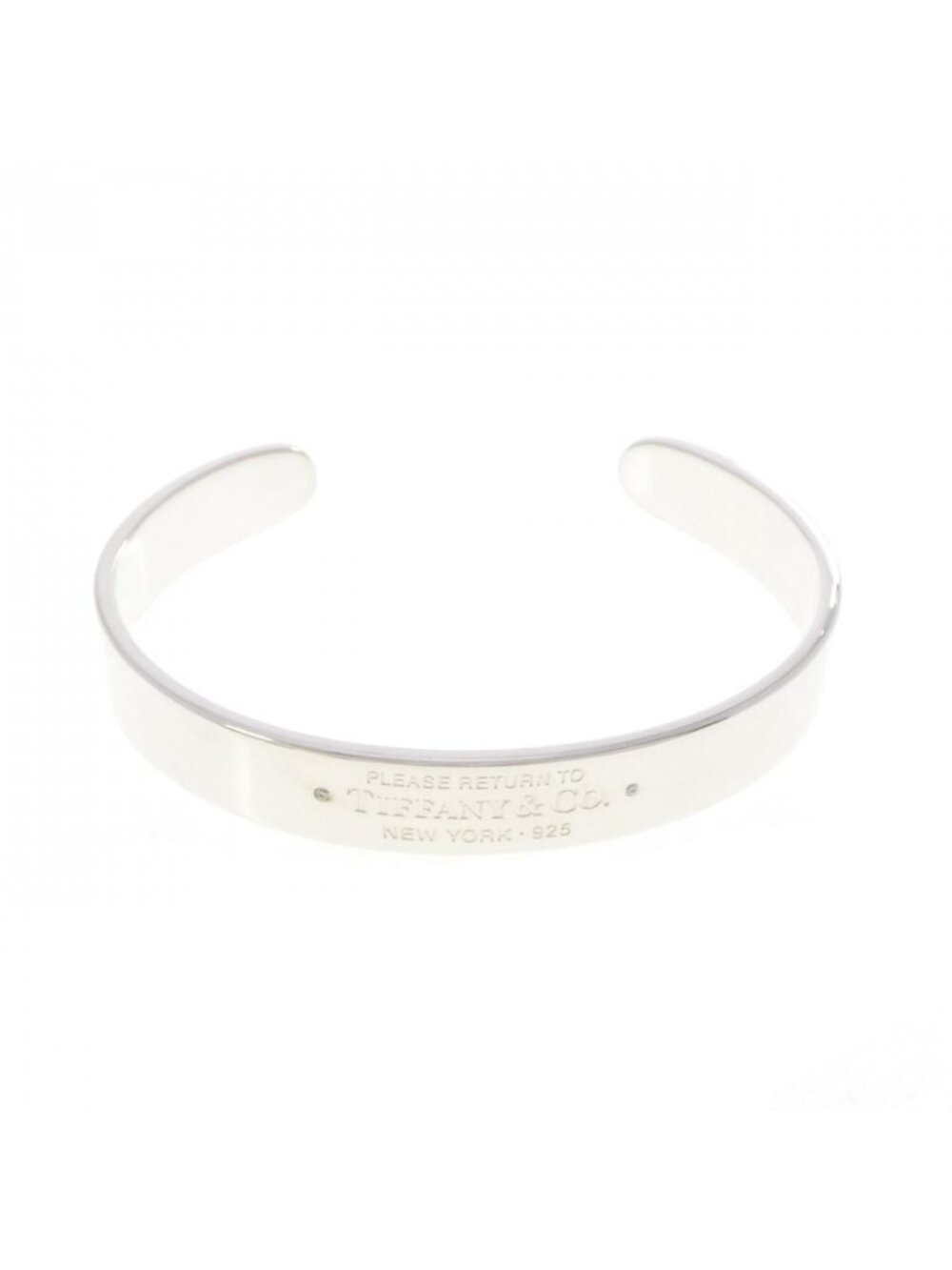 Tiffany & Co Return to Tiffany Narrow Cuff Bangle Bracelet